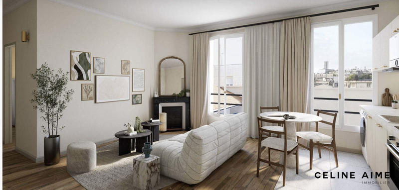 Appartement - 51 m² - 3 pièces