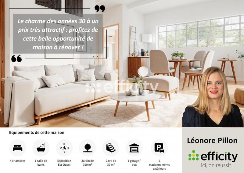 Maison - 120 m² - 5 pièces