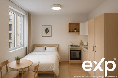 Appartement - 19 m² - 1 pièce