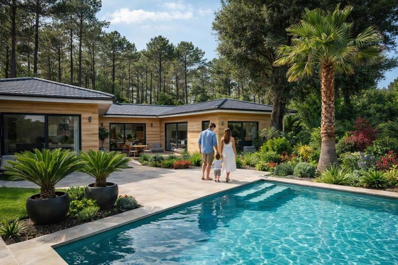 Terrain constructible - 825 m²