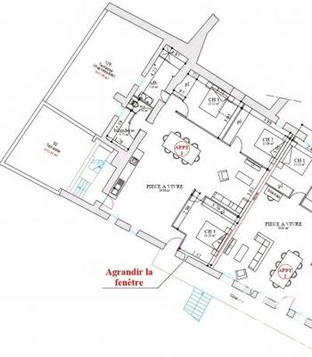 Appartement - 90 m² - 4 pièces