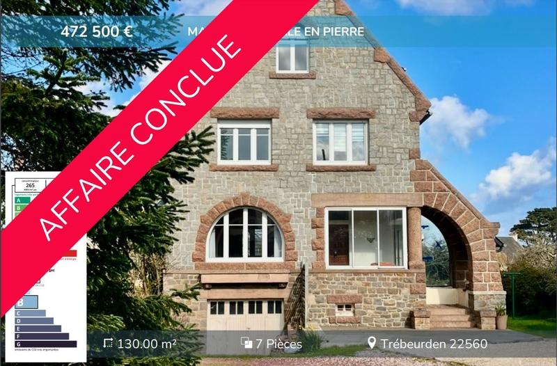 Maison ancienne - 130 m² - 7 pièces