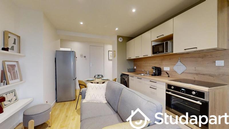 Chambre - 10 m² - 1 pièce