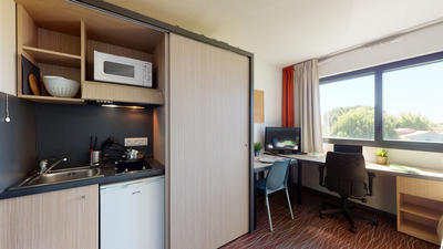 Appartement - 18 m² - 1 pièce