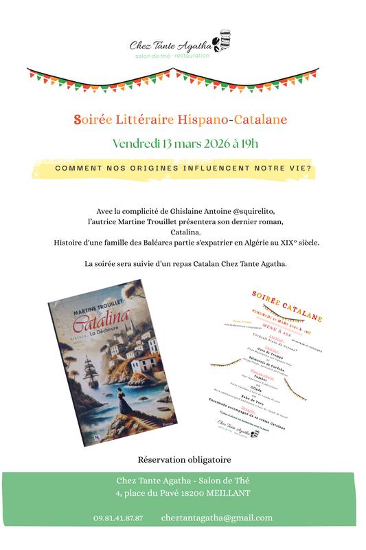 Soirée littéraire hispano-catalane