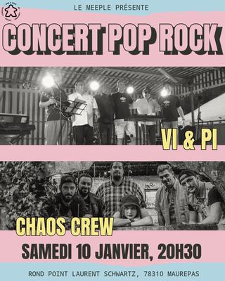 Concert Pop Rock au Meeple