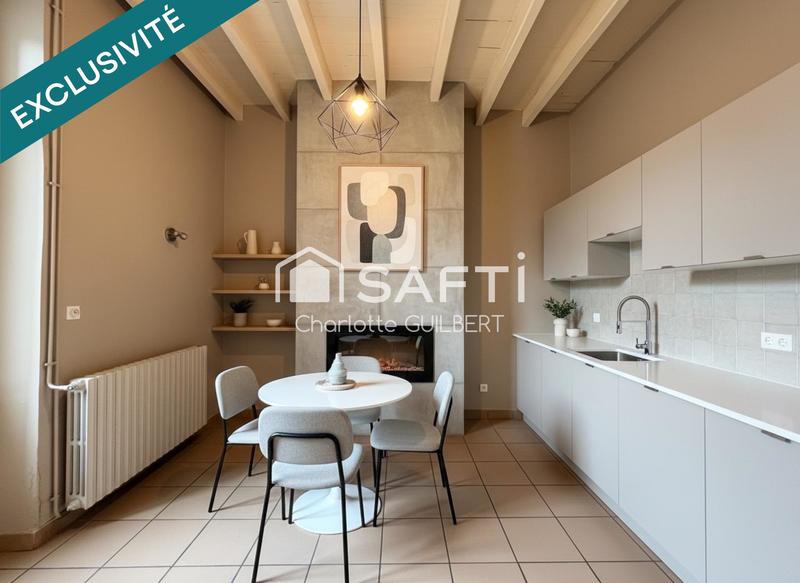 Maison - 64 m² - 3 pièces