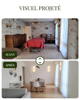 Maison de ville - 121 m² - 6 pièces