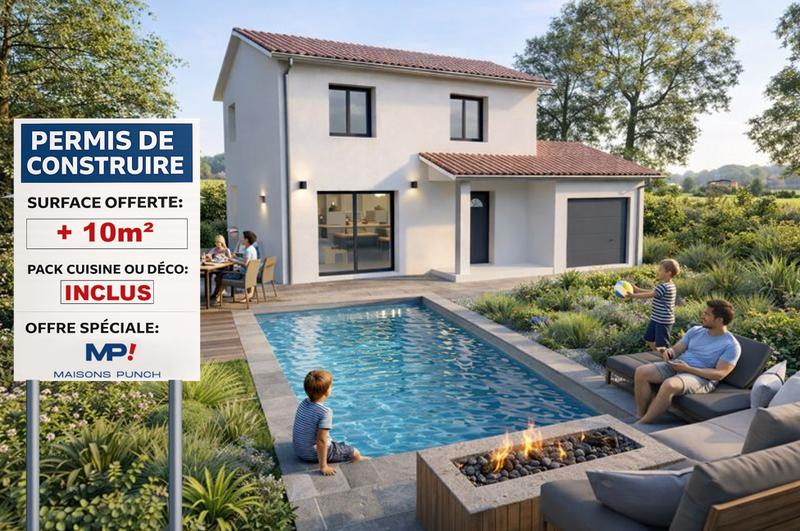 Maison - 92 m² - 4 pièces