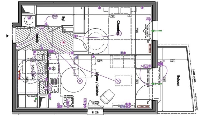 Appartement - 47 m² - 2 pièces