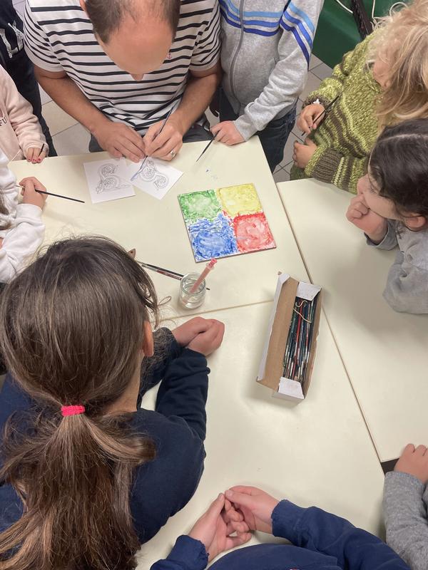 Atelier patrimoine : enluminure