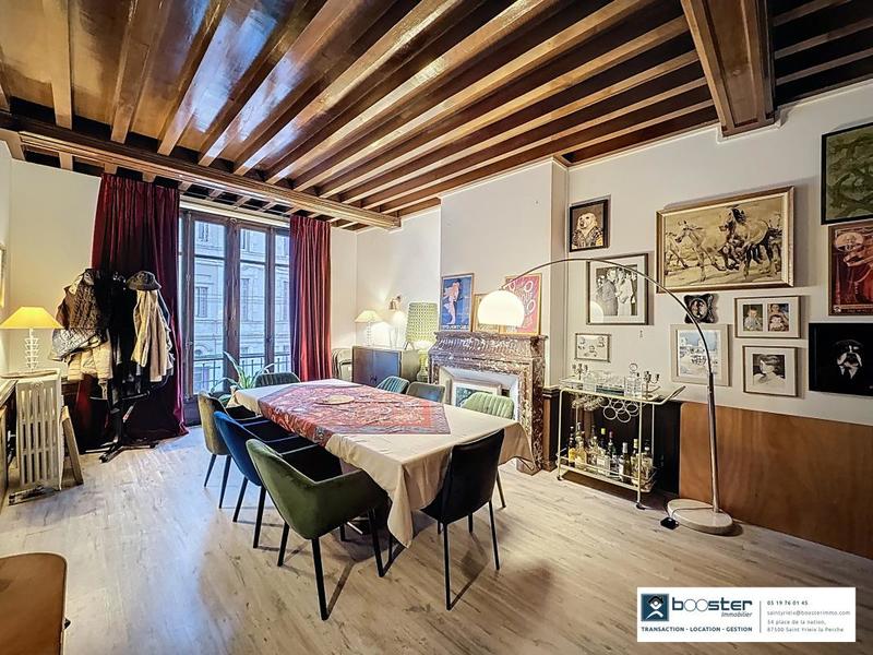 Appartement ancien - 100 m² - 3 pièces