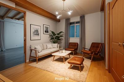 Appartement - 61 m² - 2 pièces