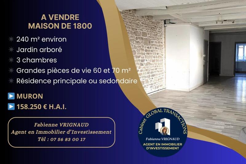 Maison de bourg - 240 m² - 5 pièces