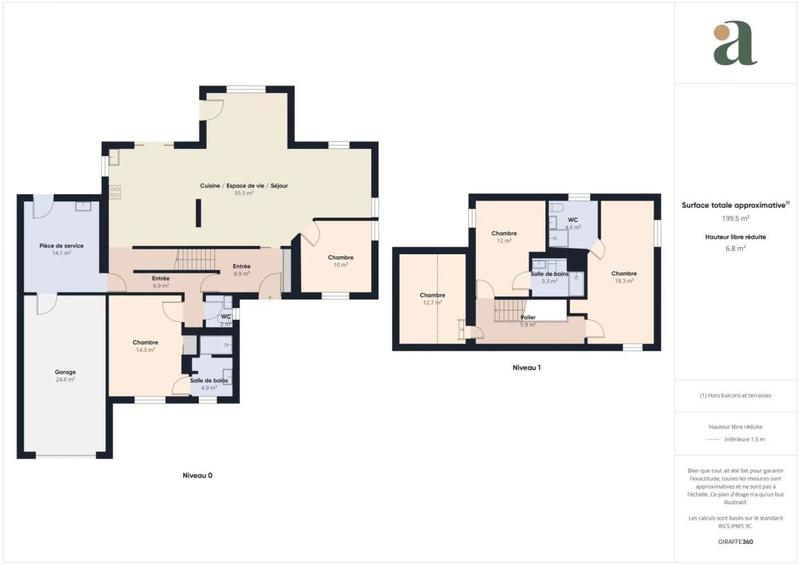 Maison - 175 m² - 6 pièces