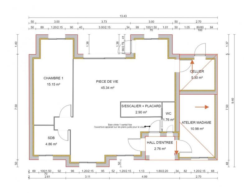 Maison - 153 m² - 6 pièces