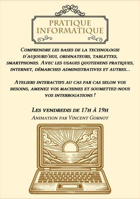 Le Comptoir des Echanges : atelier pratique informatique