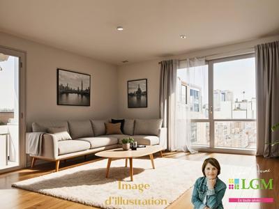 Appartement - 55 m² - 2 pièces