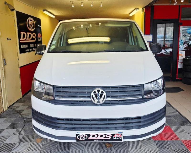 Volkswagen Transporter 2l140 Clim Regul Peinture Neuve Ct Ok