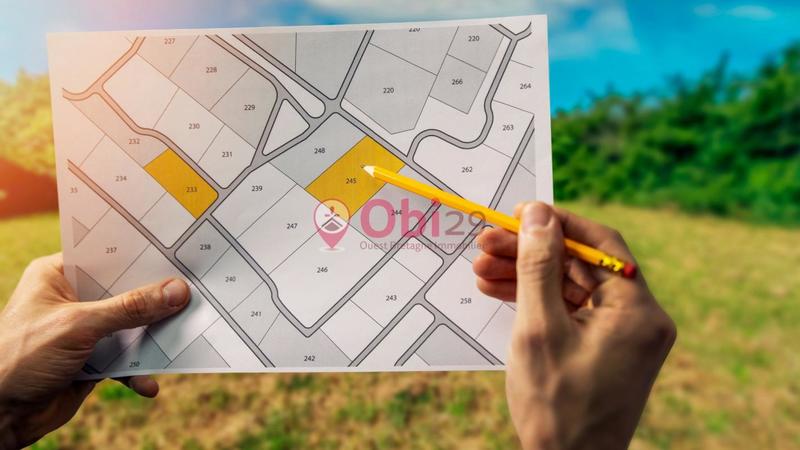 Terrain constructible - 870 m²