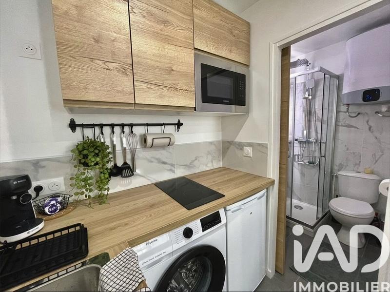 Studio - 17 m² - 1 pièce