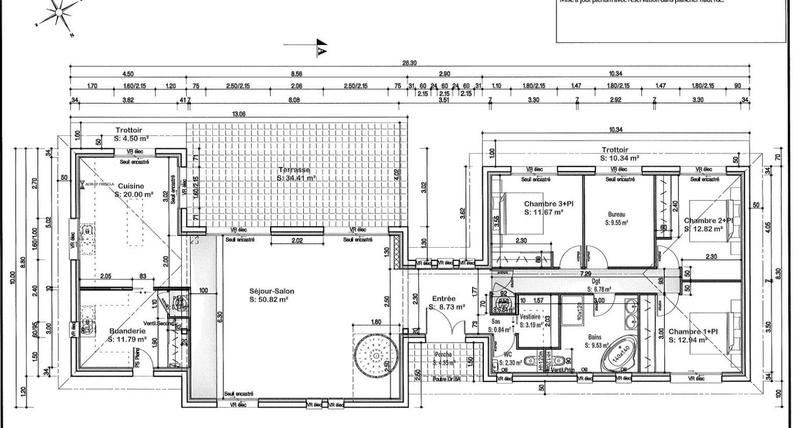 Maison - 179 m² - 6 pièces