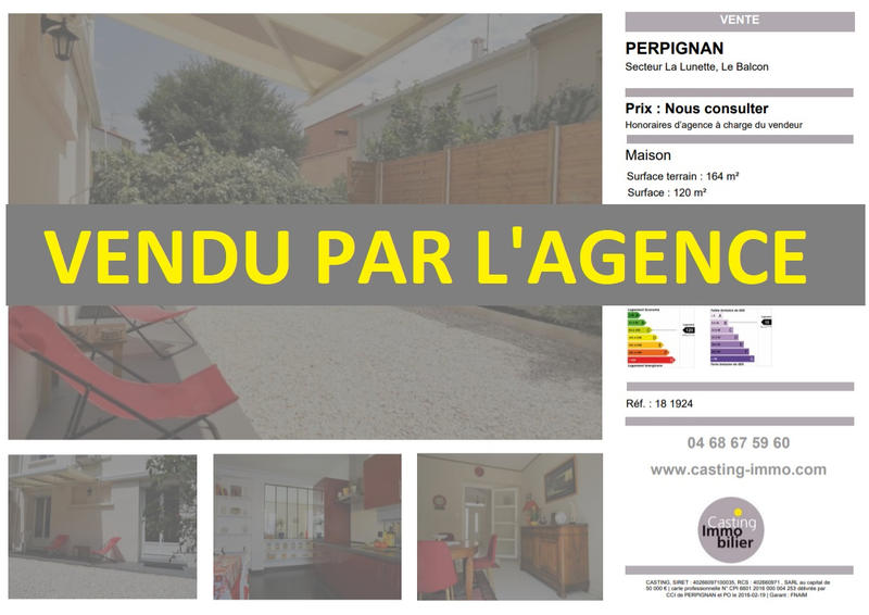 Maison - 120 m² - 5 pièces