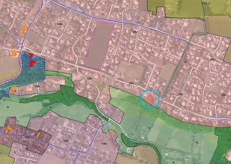 Terrain constructible - 920 m²