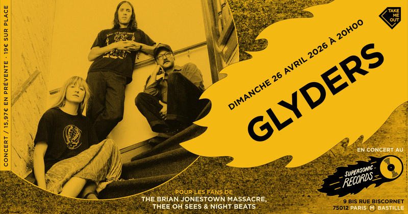 Glyders en concert (côté Records)