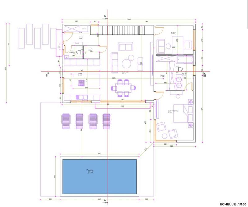 Terrain constructible - 1 513 m²