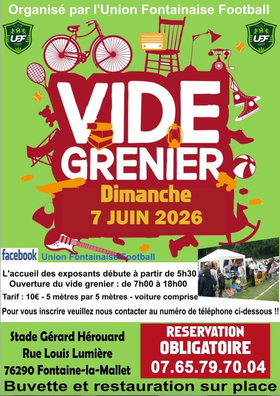 Vide greniers 2026