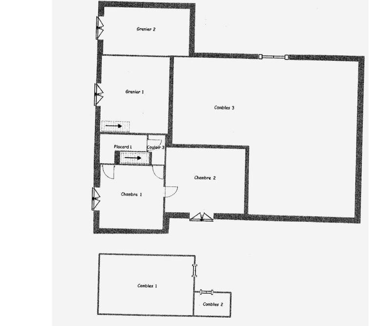 Maison de village - 108 m² - 2 pièces