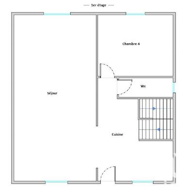 Maison - 107 m² - 5 pièces