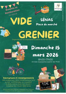 Vide grenier de l'école jean moulin 1