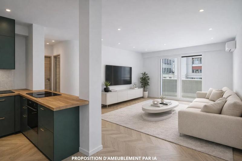 Appartement - 57 m² - 3 pièces