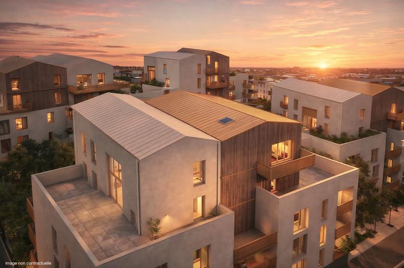 Appartement - 46 m² - 2 pièces