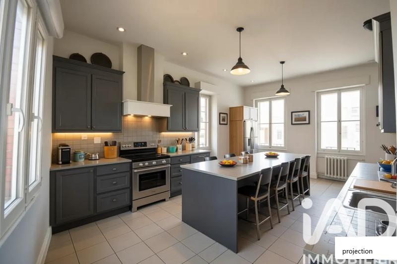 Maison - 123 m² - 6 pièces