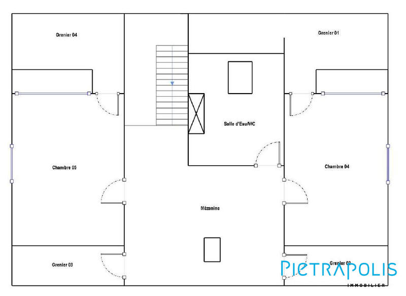 Maison traditionnelle - 176 m² - 8 pièces