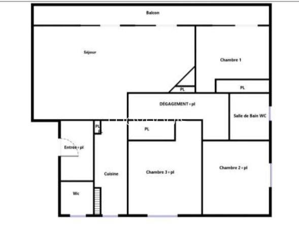 Appartement - 114 m² - 5 pièces