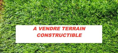 Terrain constructible - 2 400 m²