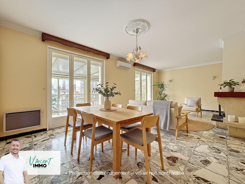 Maison - 91 m² - 5 pièces