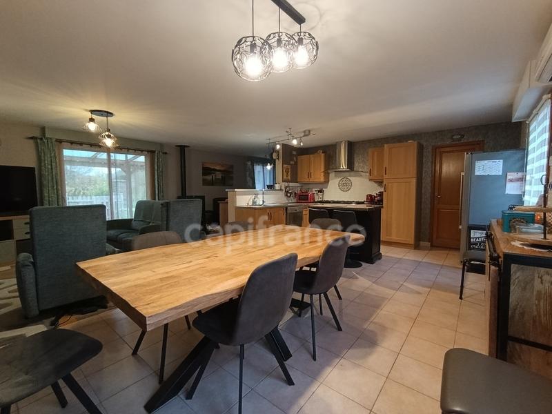 Maison - 124 m² - 7 pièces