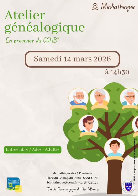 Atelier généalogie