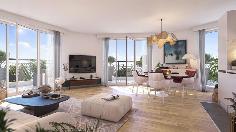 Appartement - 62 m² - 3 pièces