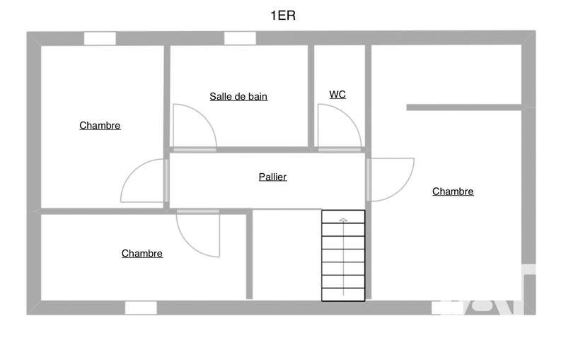 Maison - 104 m² - 6 pièces