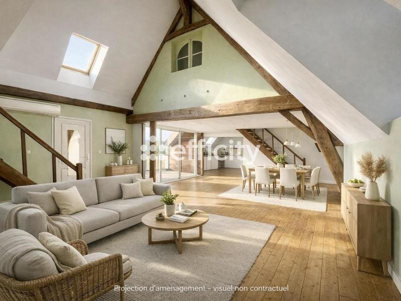 Appartement ancien - 89 m² - 4 pièces