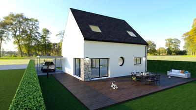 Maison - 95 m² - 5 pièces