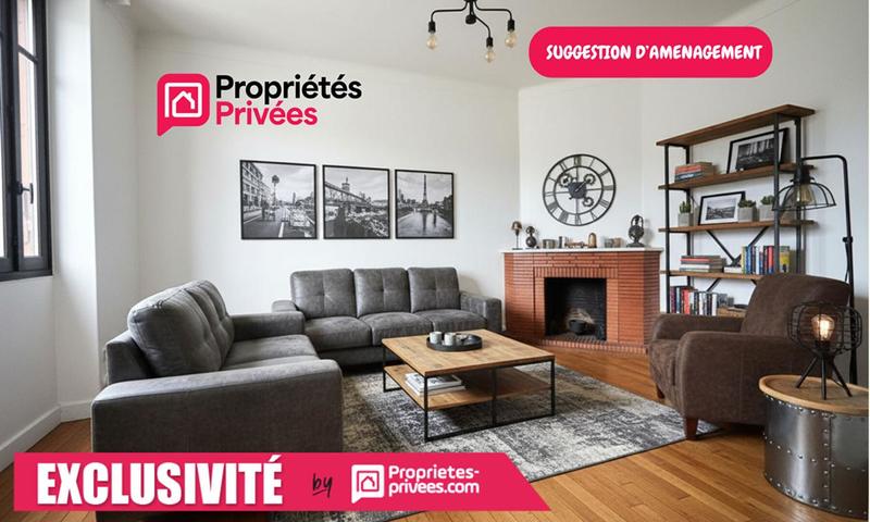 Maison - 60 m² - 3 pièces