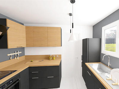 Maison - 90 m² - 5 pièces