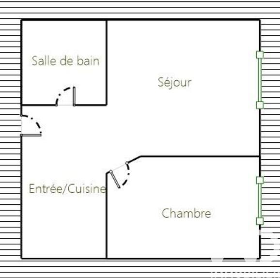Appartement - 31 m² - 2 pièces